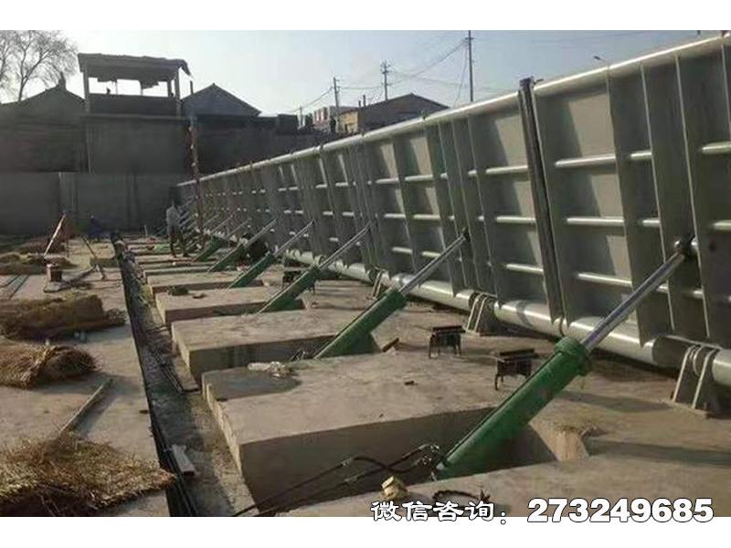 秦安縣液壓翻板閘門