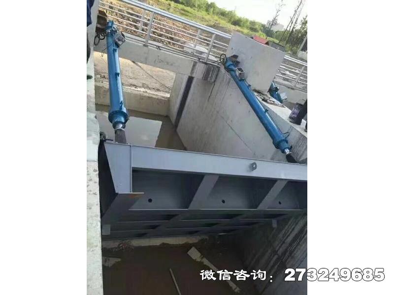 武威水利自控翻板閘門